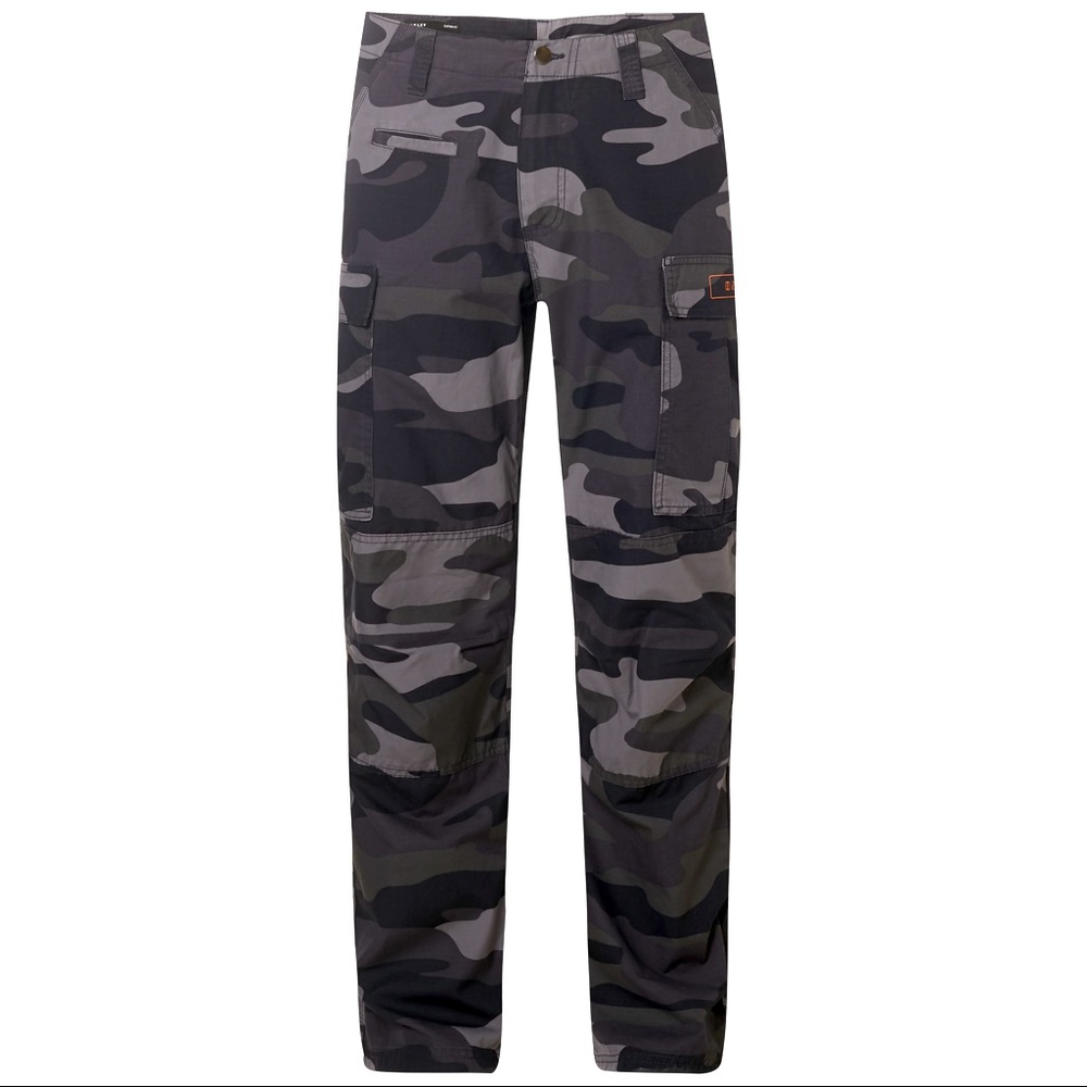 Oakley Grey Camo Cargo Pants Size 32